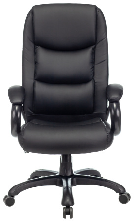 Кресло руководителя CH-S840N черный эко.кожа крестов. пластик (Черный)