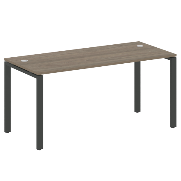 Стол письменный Metal System Style БП.СП-4 1600x720x750 (Вяз/Антрацит металл)