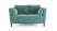 Диван 2-местный раскладной Neapole (1700x970x960) Аквамарин (Аквамарин)