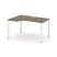 Стол рабочий эргономичный SN-6P.SPA-002(L) (1580х600/980х750) (Тиквуд Светлый/Металл Антрацит) Стол рабочий эргономичный SN-6P.SPA-002(L) (1580х600/980х750) (Тиквуд Светлый/Металл Антрацит)