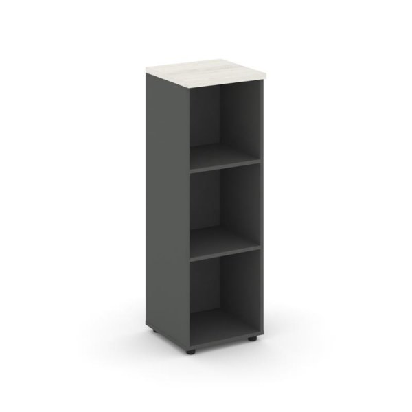 Стеллаж средний узкий SN.STU-200 (400х400х1203) (Антрацит/Дуб Наварра) Стеллаж средний узкий SN.STU-200 (400х400х1203) (Антрацит/Дуб Наварра)