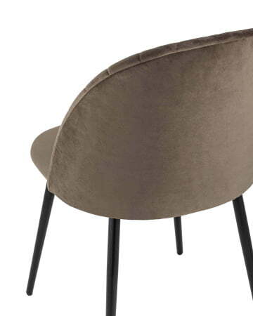 Стул Марсель велюр капучино (Стул Марсель капучино)