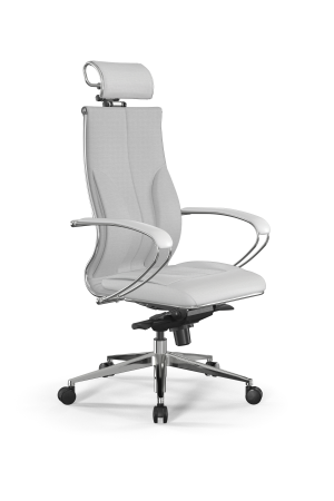 Кресло для руководителя Метта Samurai B2-11K - Infinity /Kc06/Wm06/K2cL/H2cL-3D(M06.B32.G11.W03) (Белый)