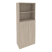 Шкаф высокий широкий Onix O.ST-1.6 800x420x1977 (Тиквуд Светлый) Шкаф высокий широкий Onix O.ST-1.6 800x420x1977 (Тиквуд Светлый)