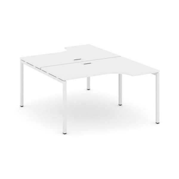 Рабочая станция эргономичная SN-4P.DRPA-001 (1380х1232/1992х750) (Белый/Металл Белый) Рабочая станция эргономичная SN-4P.DRPA-001 (1380х1232/1992х750) (Белый/Металл Белый)