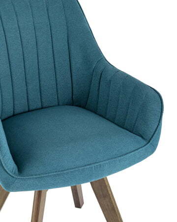 Стул вращающийся MANS бирюзовый 2 шт, (Стул MANS бирюзовый)