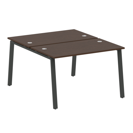 Рабочая станция Metal System Style БА.РАС-СП-2.2 1200x1475x750 (Венге Цаво/Антрацит металл)