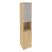 Шкаф высокий узкий левый Onix O.SU-1.4L 400x420x1977 (Тиквуд Светлый)