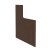 Боковина правая Л.Б Пр 741x22x1159 (Венге Цаво) Боковина правая Л.Б Пр 741x22x1159 (Венге Цаво)