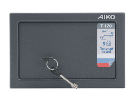 Мебельный сейф AIKO T-170 KL (Графит) Мебельный сейф AIKO T-170 KL (Графит)