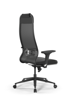 Кресло для руководителя Метта Sit 10 B1-115D - T+Extra /Um00/Wm12/D02P(M09.B11.G19.W02) (Серый | Черный)