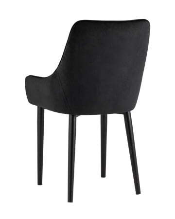 Стул Джоан велюр черный (Стул Джоан черный)