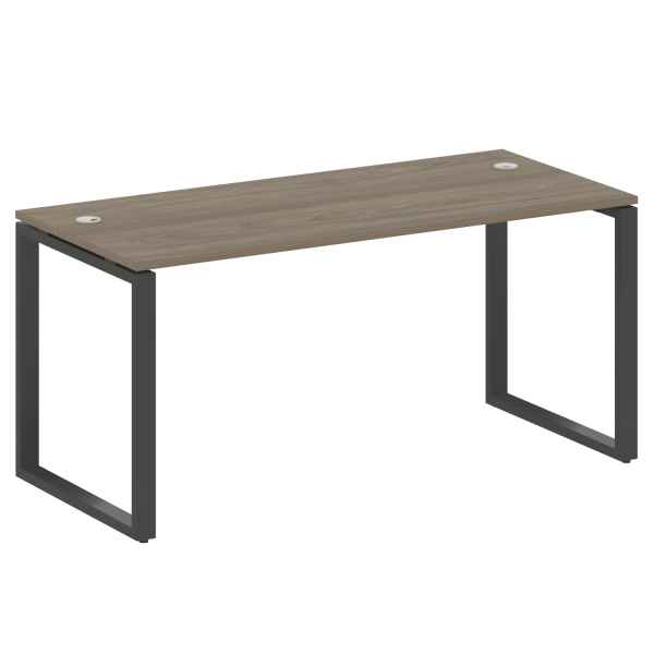 Стол письменный Metal System Style БО.СП-4 1600x720x750 (Вяз/Антрацит металл)