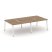 Рабочая станция 2-х сторонняя SN-5A.DRS-032 (2360х1232х750) (Тиквуд Светлый/Металл Антрацит) Рабочая станция 2-х сторонняя SN-5A.DRS-032 (2360х1232х750) (Тиквуд Светлый/Металл Антрацит)