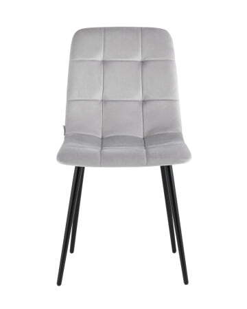 Стул Одди велюр светло-серый (Стул Одди светло-серый) Стул Одди велюр светло-серый (Стул Одди светло-серый)