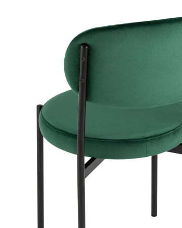 Стул Бриф велюр зелёный (Стул Бриф зеленый) Стул Бриф велюр зелёный (Стул Бриф зеленый)