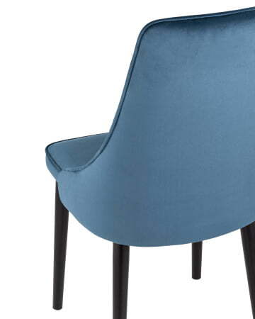 Стул Версаль велюр пыльно-синий (Стул Версаль синий) Стул Версаль велюр пыльно-синий (Стул Версаль синий)