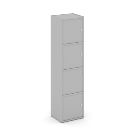 Стеллаж Locker Plus LK.K-004 408x350x1593 (Серый)