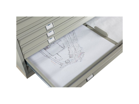 Картотека ПРАКТИК А0-05/3 (низ) (Серый)