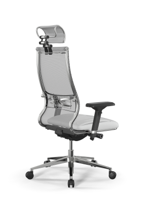 Кресло для руководителя Метта Samurai L2-6D - TS+Infinity /Kc00/Wm06/D04P/H2cL-3D(M26.B32.G25.W03) (Белый) Кресло для руководителя Метта Samurai L2-6D - TS+Infinity /Kc00/Wm06/D04P/H2cL-3D(M26.B32.G25.W03) (Белый)