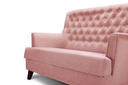 Диван 2-местный Caprize (1620x790x1000) Пудровый (Пудровый) Диван 2-местный Caprize (1620x790x1000) Пудровый (Пудровый)