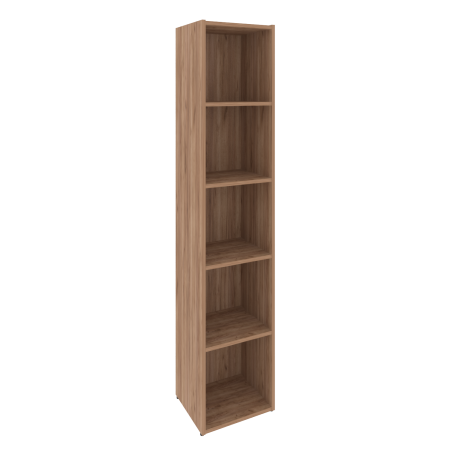 Модуль основной 5 ячеек Locker Plus LK.OM-5 408x350x1983 (Дуб Табак)
