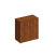 Шкаф приставной Комфорт КФ К.530 750x380x750 (Дуб шамони темный)
