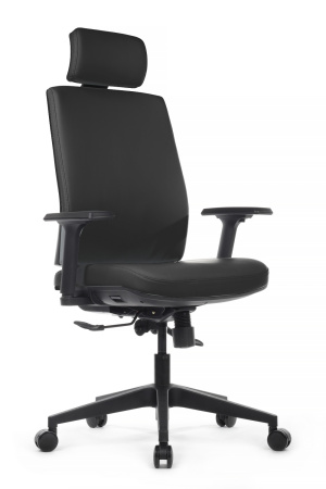 Офисное кресло Boston KB023H Черный (Черный) Офисное кресло Boston KB023H Черный (Черный)