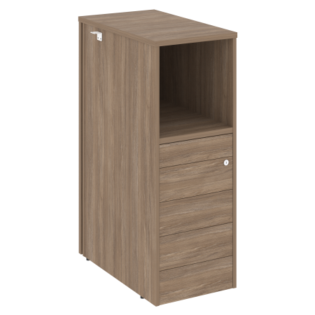 Тумба 5 ящиков TIP-ON завершающая, правая Onix O.R-TV-5TIPR 436x767x1185 (Дуб Аризона)