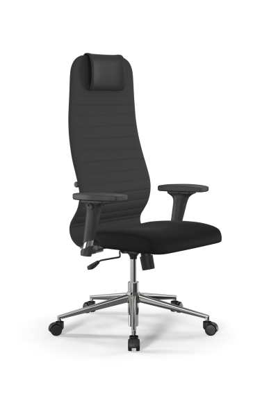 Кресло для руководителя Метта Sit 8 B1-10D - UMF(X1) /Uh02/Wh00/D02P(M09.B23.G18.W01) (Темно-серый | Черный) Кресло для руководителя Метта Sit 8 B1-10D - UMF(X1) /Uh02/Wh00/D02P(M09.B23.G18.W01) (Темно-серый | Черный)