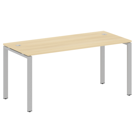 Стол письменный Metal System Style БП.СП-4 1600x720x750 (Акация/Серый металл)