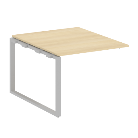 Проходной наборный элемент переговорного стола Metal System Style БО.ППРГ-1 1000x1235x750 (Акация/Серый металл)