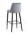 Стул барный Диего велюр серый (Стул барный Диего серый)