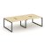 Рабочая станция 2-х сторонняя SN-5O.DRS-031 (1960х1232х750) (Тиквуд Светлый/Металл Антрацит) Рабочая станция 2-х сторонняя SN-5O.DRS-031 (1960х1232х750) (Тиквуд Светлый/Металл Антрацит)