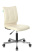 Кресло Бюрократ CH-330M/BEIGE без подлокотников бежевый искусственная кожа крестовина металл (Компьютерное кресло CH-330M бежевый)