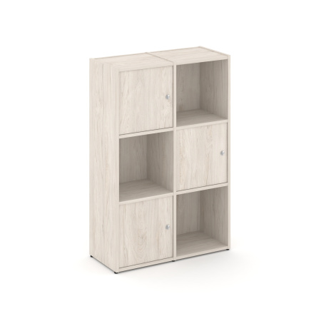 Стеллаж Locker Plus LK.K-002 798x350x1203 (Денвер Светлый |)