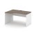 Стол рабочий эргономичный SN-D.SPA-022(L) (1580х800/980х750) (Тиквуд Светлый/Белый) Стол рабочий эргономичный SN-D.SPA-022(L) (1580х800/980х750) (Тиквуд Светлый/Белый)