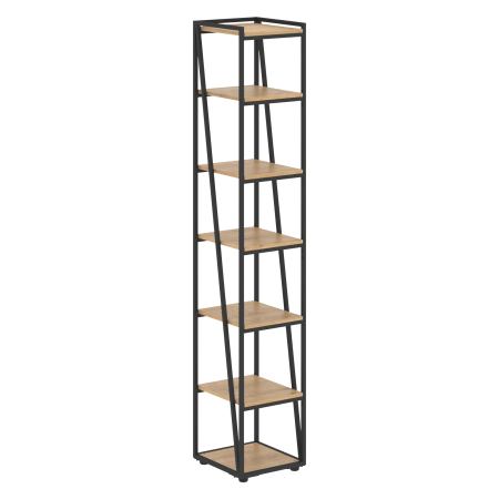Стеллаж узкий LOFTIS LMHC 40 400х430х2253 (Дуб Бофорд)