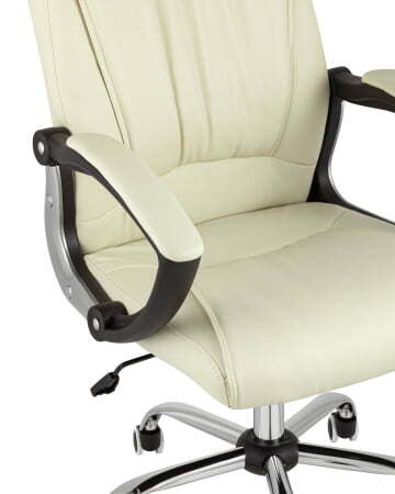 Кресло руководителя TopChairs Tower бежевое (Компьютерное кресло Tower бежевый) Кресло руководителя TopChairs Tower бежевое (Компьютерное кресло Tower бежевый)