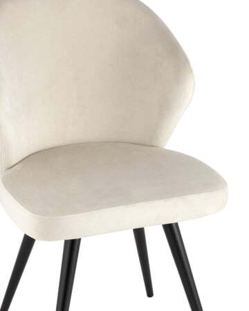 Стул Танго велюр кремовый (Стул Танго кремовый)