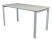 Стол NT 140x70 белое дерево/серый (Светлый/Белый)