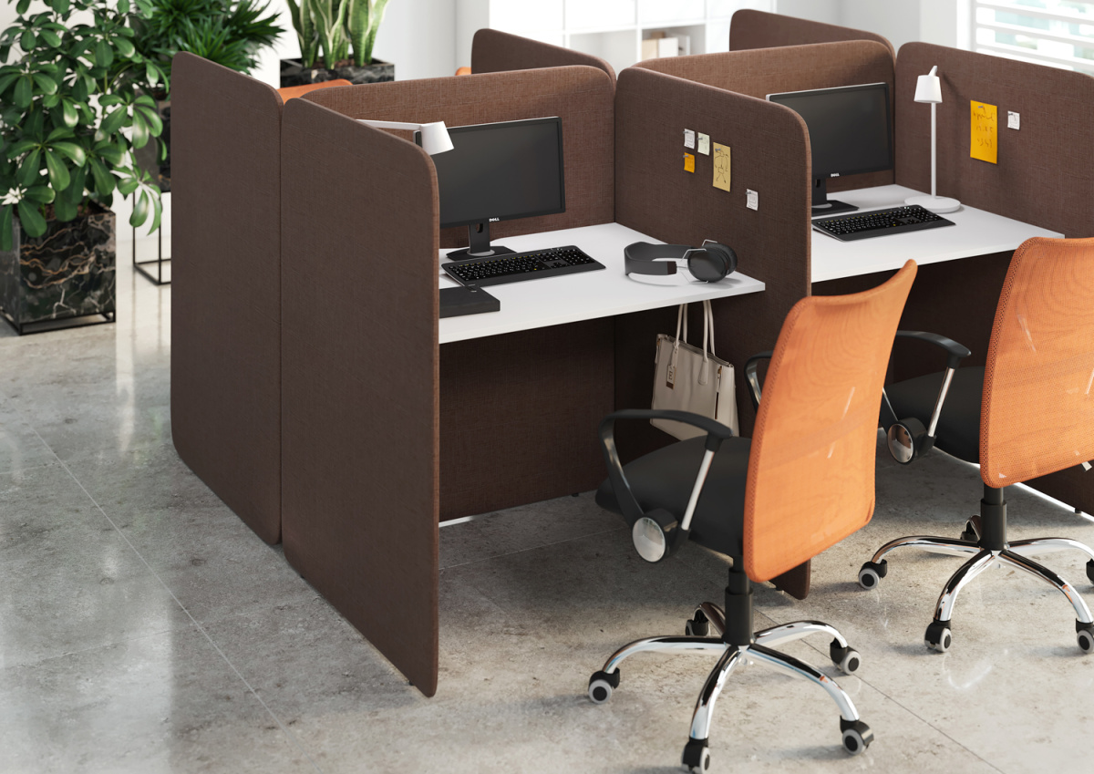 Мобильные перегородки Колл-центр