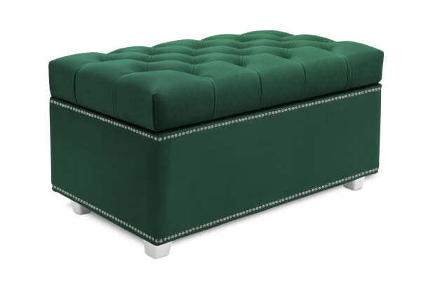 Банкетка Marcele 700 (720x420x450) Изумрудный (Изумрудный)