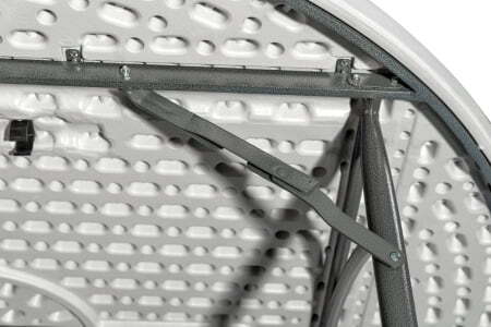 Стол круглый складной пластиковый Кейт 160 (Стол складной Кейт белый)