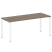 Стол письменный Metal System Style БП.СП-5 1800x720x750 (Дуб Наварра/Серый металл)