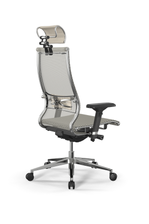 Кресло для руководителя Метта Samurai L2-5D - TS /Kc00/Nc00/D04P/H2cL-3D(M26.B32.G25.W03) (Молочный) Кресло для руководителя Метта Samurai L2-5D - TS /Kc00/Nc00/D04P/H2cL-3D(M26.B32.G25.W03) (Молочный)