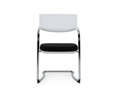 Самба white CF / хром / белый пластик / черная ткань (Черный) Самба white CF / хром / белый пластик / черная ткань (Черный)