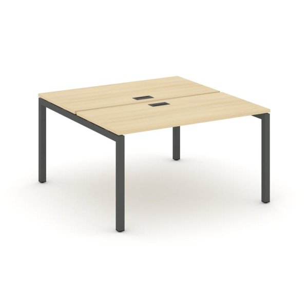 Рабочая станция 2-х сторонняя SN-5P.DRS-003 (1380х1232х750) (Акация Лорка/Металл Антрацит)