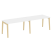 Рабочая станция на деревянных опорах Onix Wood OW.RS-2.3.8 2760x800x750 (Тиквуд Светлый/Дуб Темный) Рабочая станция на деревянных опорах Onix Wood OW.RS-2.3.8 2760x800x750 (Тиквуд Светлый/Дуб Темный)