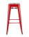 Стул барный TOLIX красный глянцевый (Стул барный Tolix красный глянцевый)